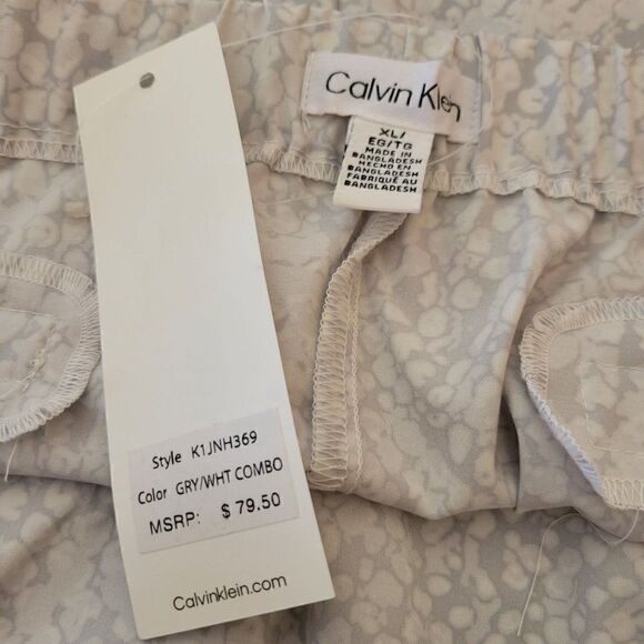 Calvin Klein Gray Lightweight Pencil Skirt (Size XL) - Picture 4 of 5